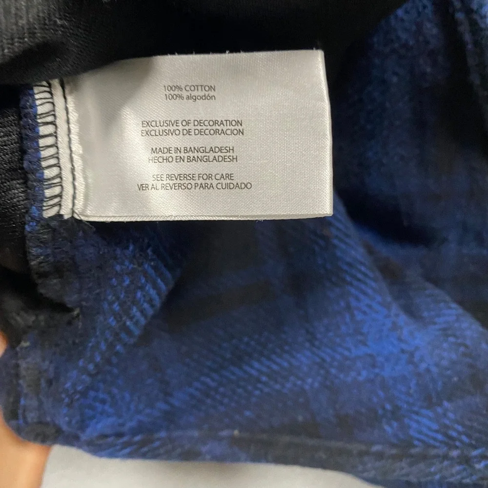 Orvis Flannel Shacket Mens‎ Medium Plaid Heavy Cotton Long Sleeve